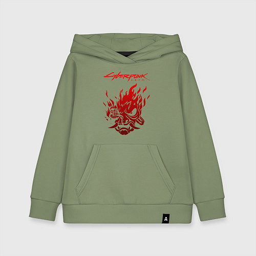 Детская толстовка-худи CYBERPUNK 2077 / Авокадо – фото 1