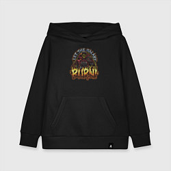 Толстовка детская хлопковая Lets the galaxy burn, цвет: черный