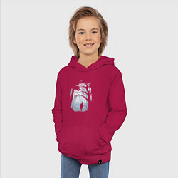 Толстовка детская хлопковая The Last Of Us PART 2, цвет: маджента — фото 2