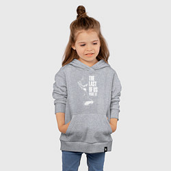 Толстовка детская хлопковая Элли с гитарой, цвет: меланж — фото 2