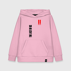 Толстовка детская хлопковая THE LAST OF US II, цвет: светло-розовый
