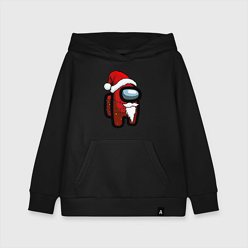 Детская толстовка-худи Among Us / Черный – фото 1