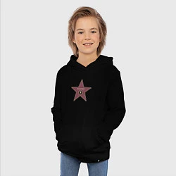 Толстовка детская хлопковая Звезда Ксении, цвет: черный — фото 2