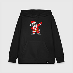 Толстовка детская хлопковая Dabing Santa, цвет: черный