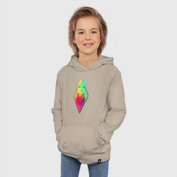 Толстовка детская хлопковая THE SIMS, цвет: миндальный — фото 2