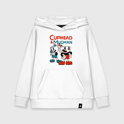 Детская толстовка-худи Cuphead & Mugman