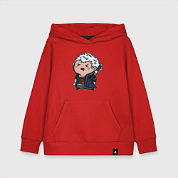 Толстовка детская хлопковая Baby Nero, цвет: красный
