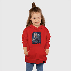 Толстовка детская хлопковая Рагнар, цвет: красный — фото 2