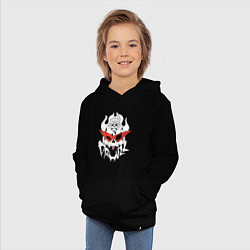 Толстовка детская хлопковая Gurren Lagann Drill, цвет: черный — фото 2