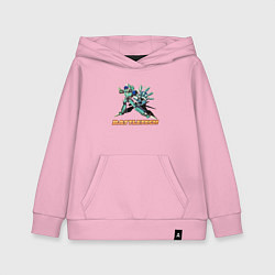Толстовка детская хлопковая Battletech Comics, цвет: светло-розовый