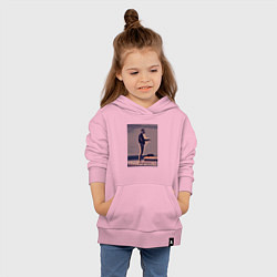 Толстовка детская хлопковая На игле - Дэнни Бойл, цвет: светло-розовый — фото 2