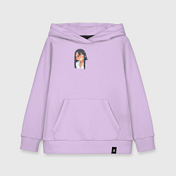 Толстовка детская хлопковая Nagatoro heh, цвет: лаванда
