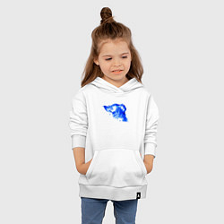 Толстовка детская хлопковая Blue Cat, цвет: белый — фото 2
