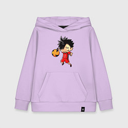 Толстовка детская хлопковая КУРОО ТЕЦУРО TETSURO, цвет: лаванда