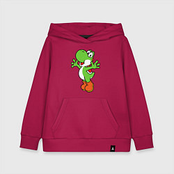 Толстовка детская хлопковая Yoshi, цвет: маджента