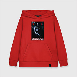 Толстовка детская хлопковая Terminator JD, цвет: красный