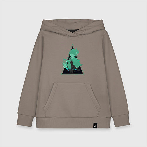 Детская толстовка-худи Genshin Impact VentiВенти / Утренний латте – фото 1