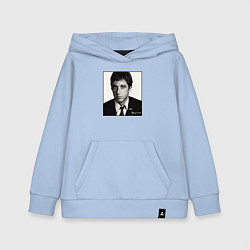 Толстовка детская хлопковая Аль Пачино Al Pacino, цвет: мягкое небо