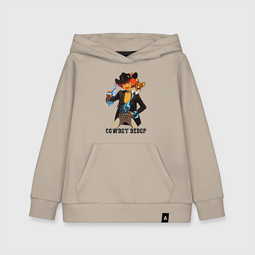 Детская толстовка-худи Edward Ein / Миндальный – фото 1