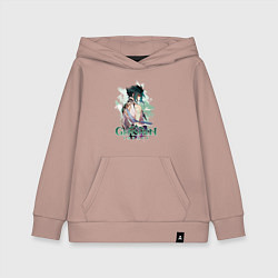 Детская толстовка-худи Сяо Xiao Genshin Impact