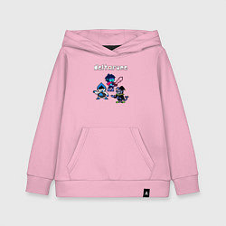 Толстовка детская хлопковая Deltarune Дельтарун, цвет: светло-розовый