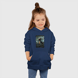 Толстовка детская хлопковая Райден, цвет: тёмно-синий — фото 2