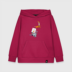 Детская толстовка-худи Художник так видит