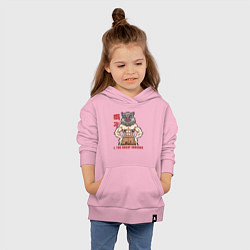 Толстовка детская хлопковая Великий Иноске, цвет: светло-розовый — фото 2