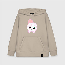 Толстовка детская хлопковая Toca Kitchen котик, цвет: миндальный