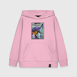 Детская толстовка-худи Евангелион eva 01 робот