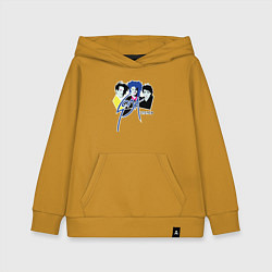 Толстовка детская хлопковая Soda Stereo, цвет: горчичный