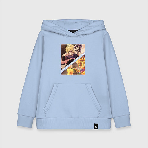 Детская толстовка-худи Дио Брандо из ДжоДжо / Мягкое небо – фото 1