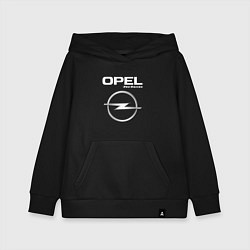 Толстовка детская хлопковая OPEL Pro Racing, цвет: черный