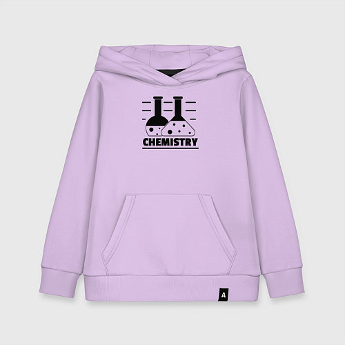 Детская толстовка-худи CHEMISTRY химия / Лаванда – фото 1