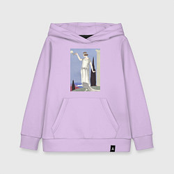Толстовка детская хлопковая Robe du Soir, de Worth Муза, цвет: лаванда