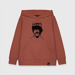 Толстовка детская хлопковая Кидис, цвет: кирпичный