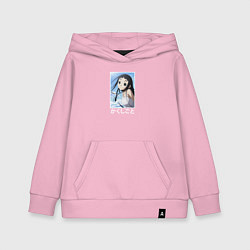 Толстовка детская хлопковая Химэ - Скрытые вещи, цвет: светло-розовый