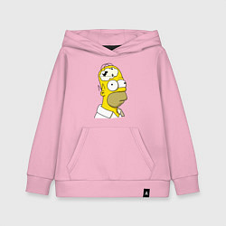 Детская толстовка-худи Гомер Симпсон - нет подключения к интернету