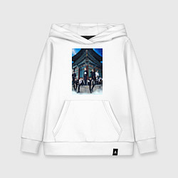 Толстовка детская хлопковая Stray Kids Thunderous, цвет: белый