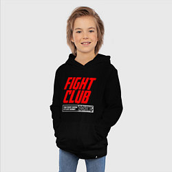 Толстовка детская хлопковая Fight club boxing, цвет: черный — фото 2