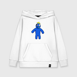 Толстовка детская хлопковая Синий из Роблокс, цвет: белый