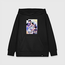 Детская толстовка-худи Этапы жизни Джотаро- JoJO