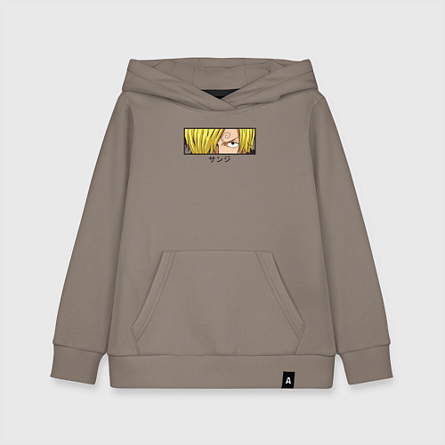 Детская толстовка-худи Санджи / Утренний латте – фото 1