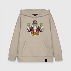 Детская толстовка-худи Santa money