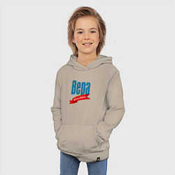 Толстовка детская хлопковая Вера - limited edition, цвет: миндальный — фото 2