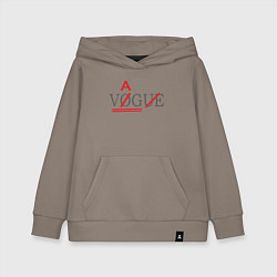 Толстовка детская хлопковая VAG not VOGUE, цвет: утренний латте