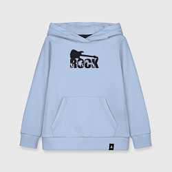 Толстовка детская хлопковая Rock, цвет: мягкое небо