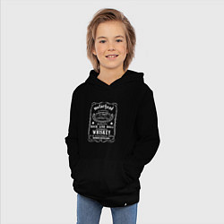 Толстовка детская хлопковая Motorhead в стиле Jack Daniels, цвет: черный — фото 2