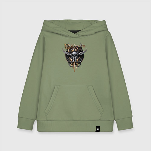 Детская толстовка-худи Baldurs Gate III / Авокадо – фото 1