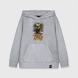 Детская толстовка-худи Пикачу Рокnroll